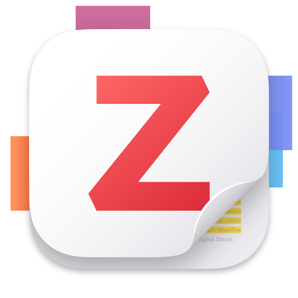 Logo Zotero version 7